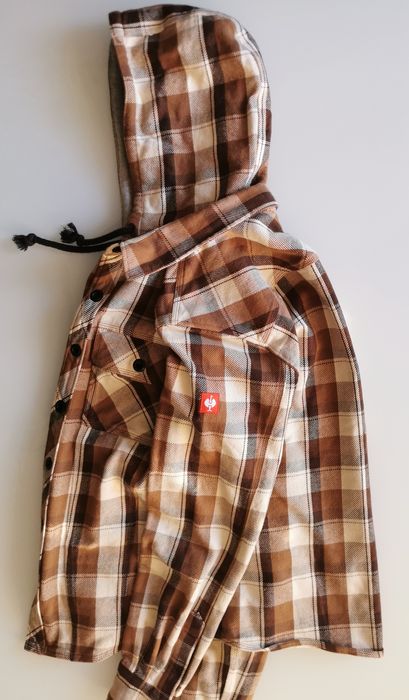 Gruba koszula bawelniana z kapturem Engelbert Strauss es roughtough, M