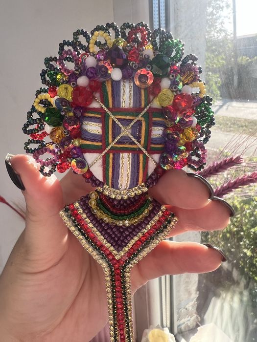 Патріотичні брошки- мотанки