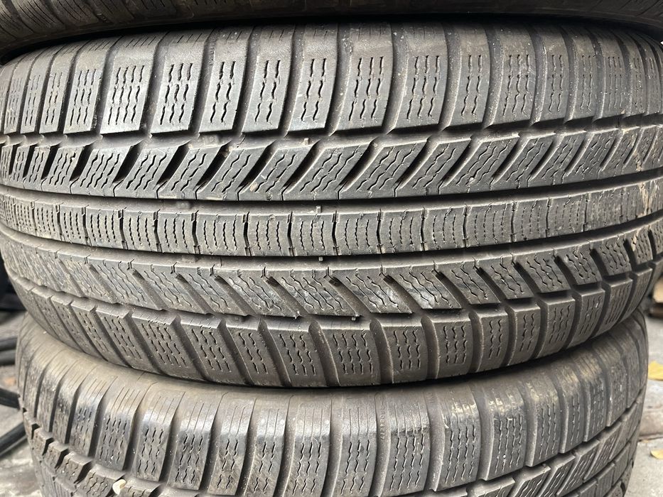 Шины 235/55 R17 Continental б/у комплект зима 5,5/6 U7