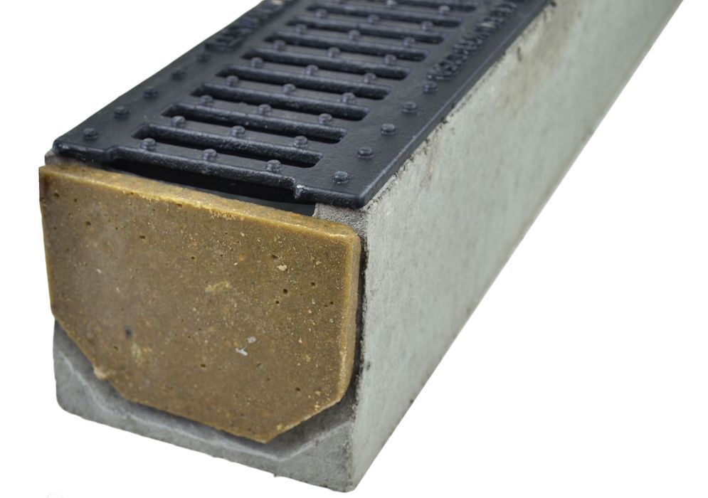 Kanał Odwodnienie DN100 H125 C250 12,5x14cm korytko beton ruszt żeliwo
