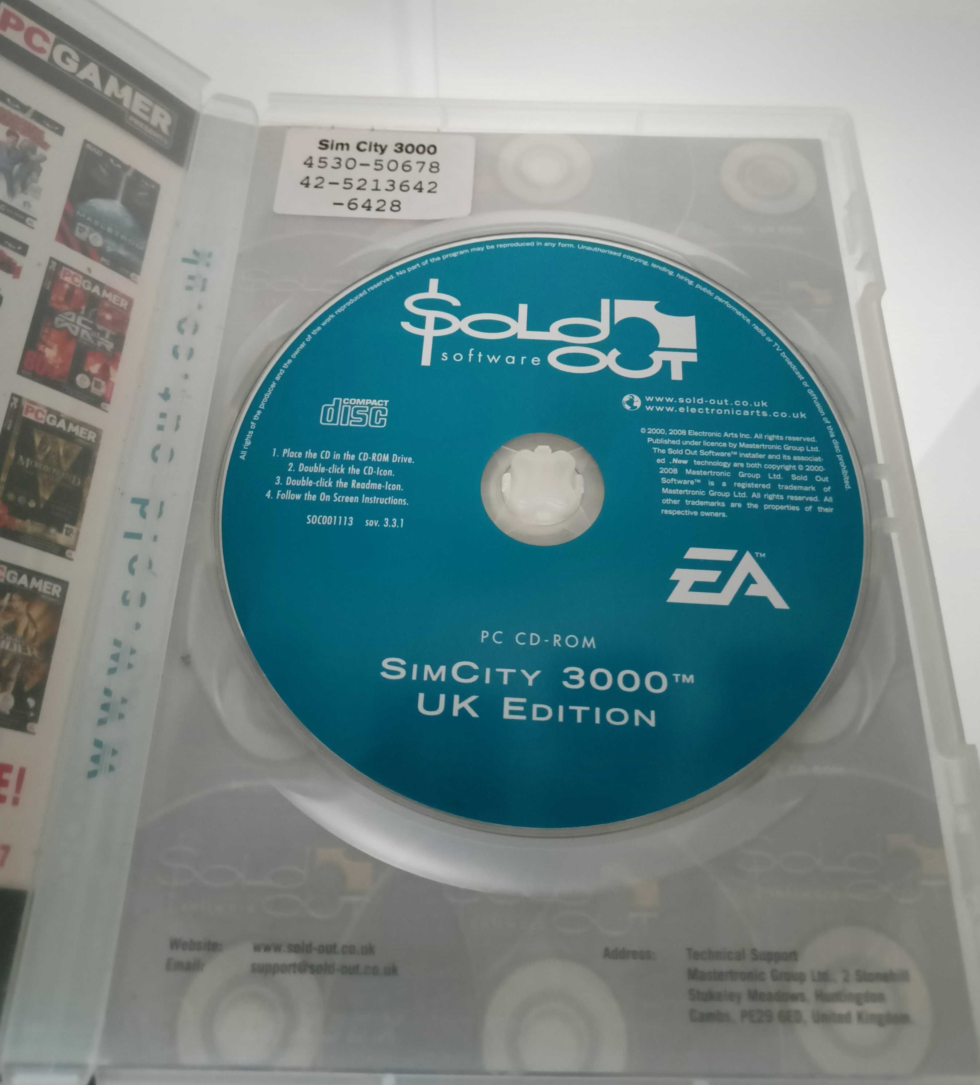 simcity 3000 uk edition PC