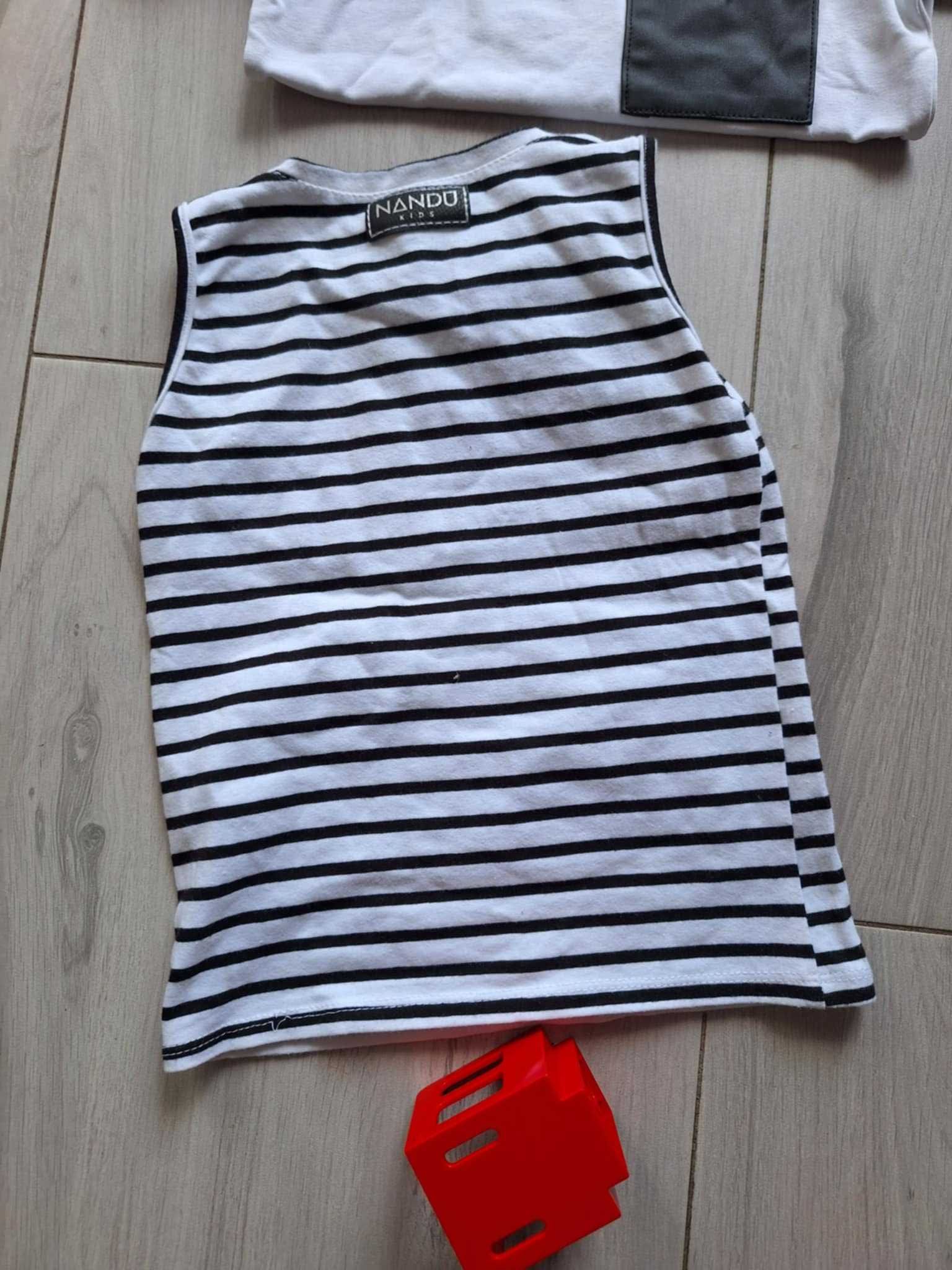 t-shirt+ koszulka na ramiączkach + spodenki-Nandu