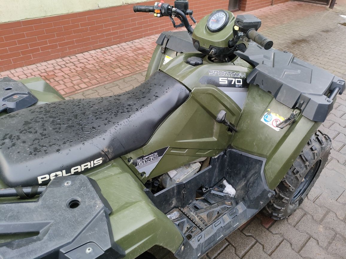 Polaris Sportsman 570 jak 500 can am