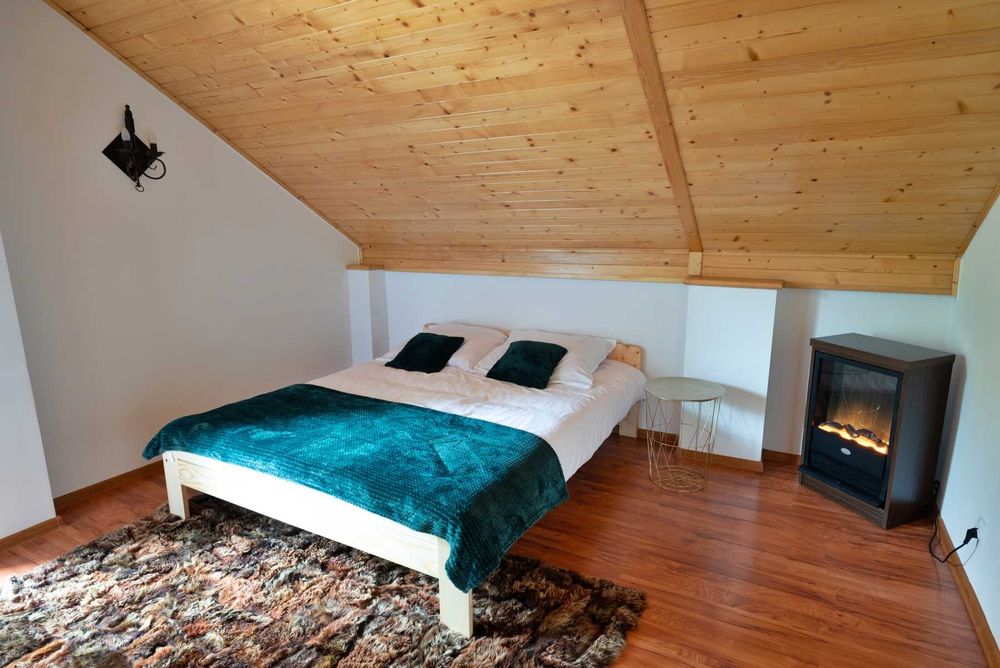 Domek letniskowy nad rzeką weekend noclegi Jura jacuzzi WOLNY WRZESIEŃ