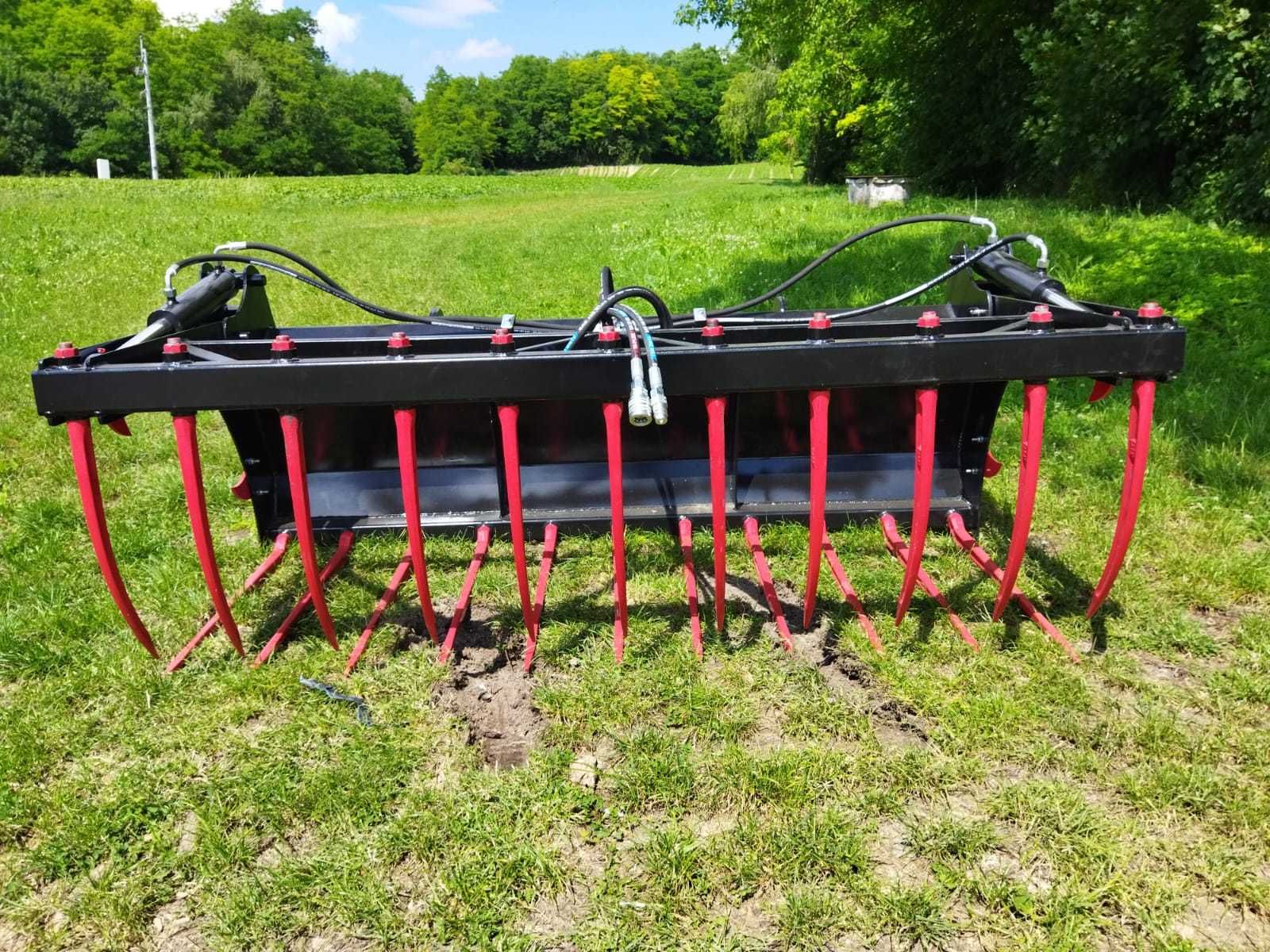 Krokodyl do tura ciągnika/ ładowarki Łych krokodyl szufla 2.4m 2.2m