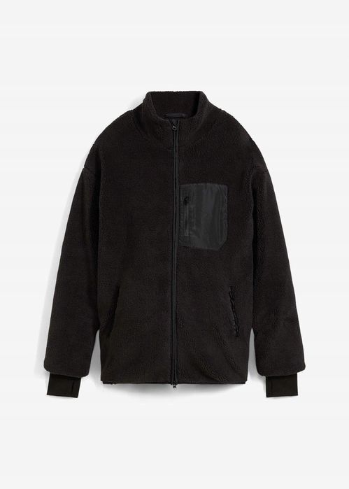 B.P.C ciążowa bluza polarowa czarna r.44/46