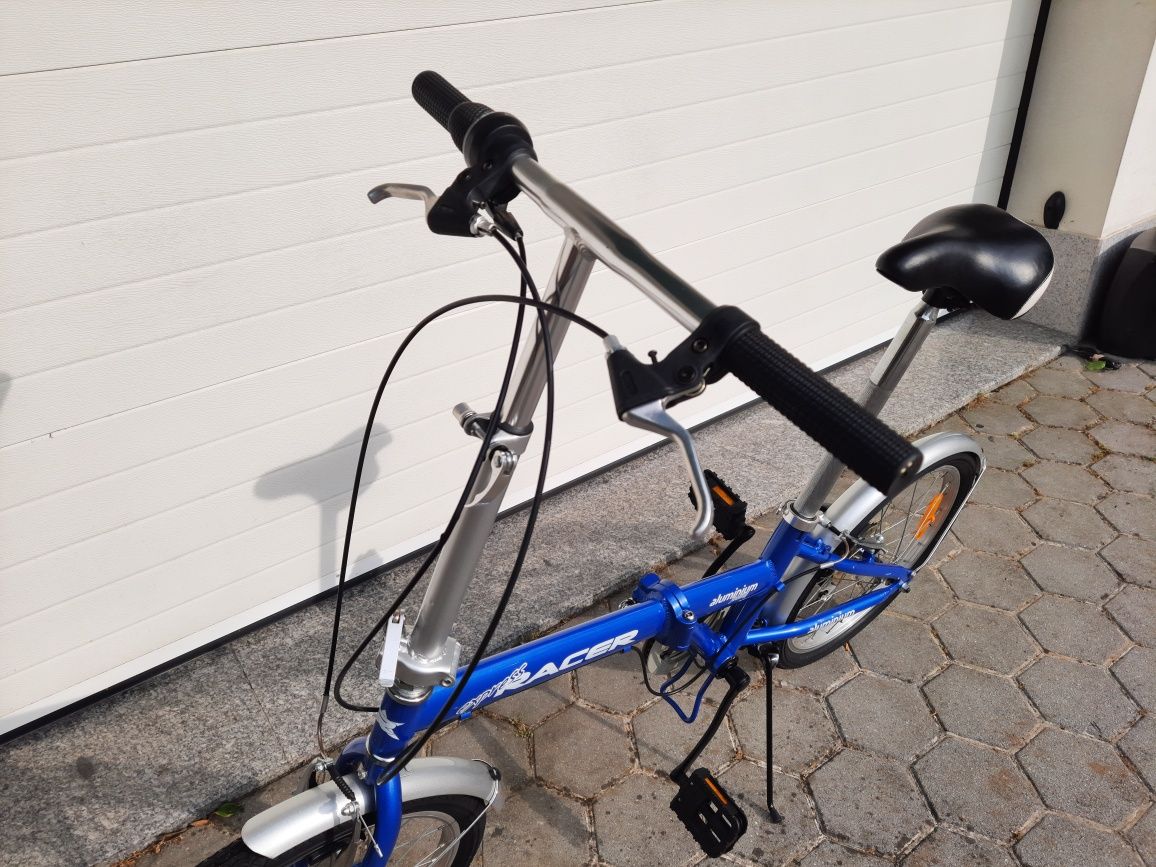 Bicicleta dobrável em alumínio *igual a nova*