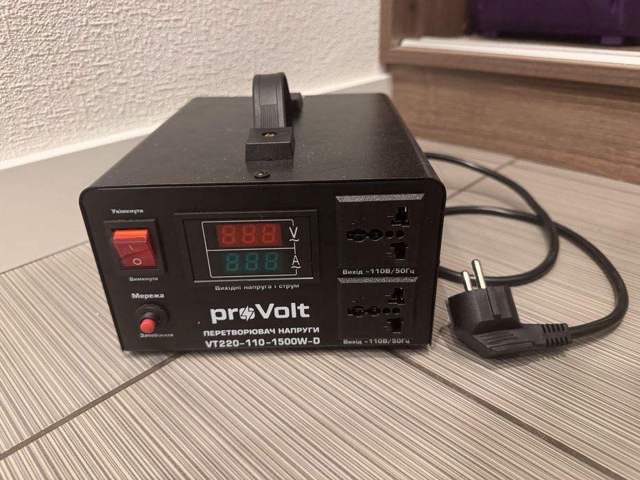 Перетворювач напруги/знижувальний трансформатор