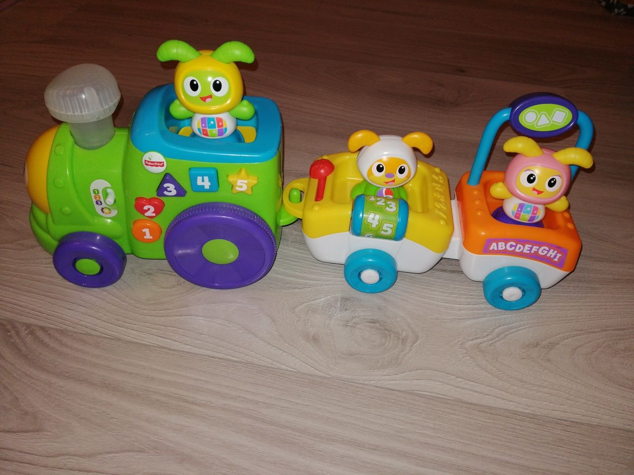 Interaktywny pociąg fisher price