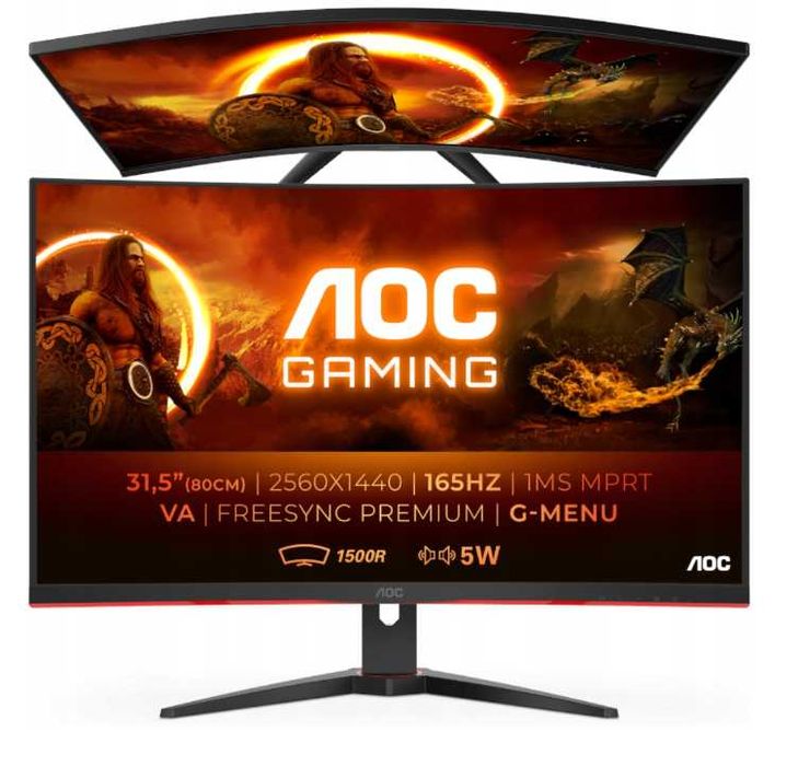 Monitor AOC CQ32G2SE/BK 31.5" 165HZ
