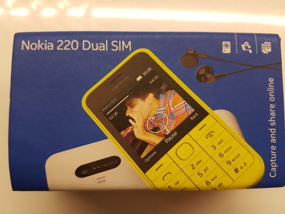 Telefon Nokia 220 DualSim multimedia kolorowy ekran Internet