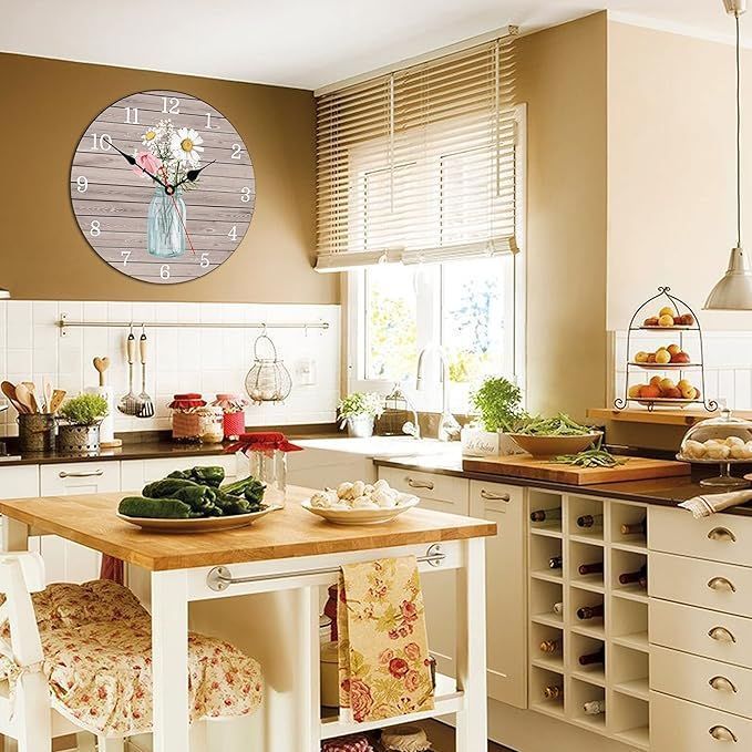 Zegar Ścienny Drewniany Retro Toudorp – Cicha Elegancja W Twoim Domu