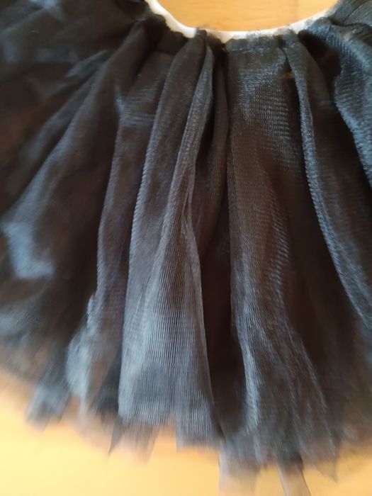 Saia de Tule preta