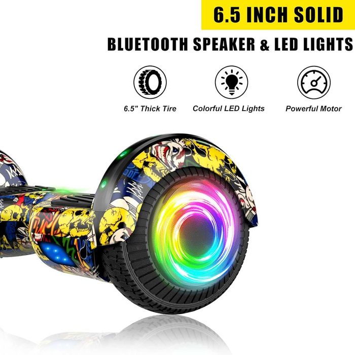 Gokard SISIGAD 6,5 cala + nakładka Hoverboard Kart