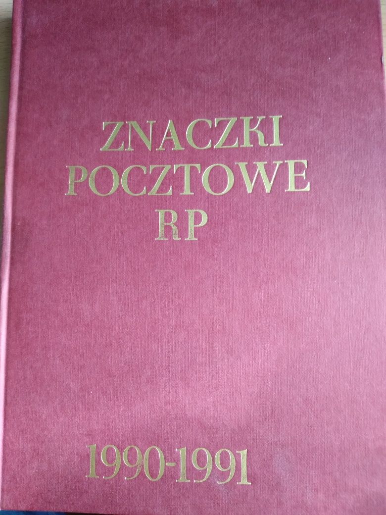 Klaser jubileuszowy 1990#1991 ze znaczkami czystymi