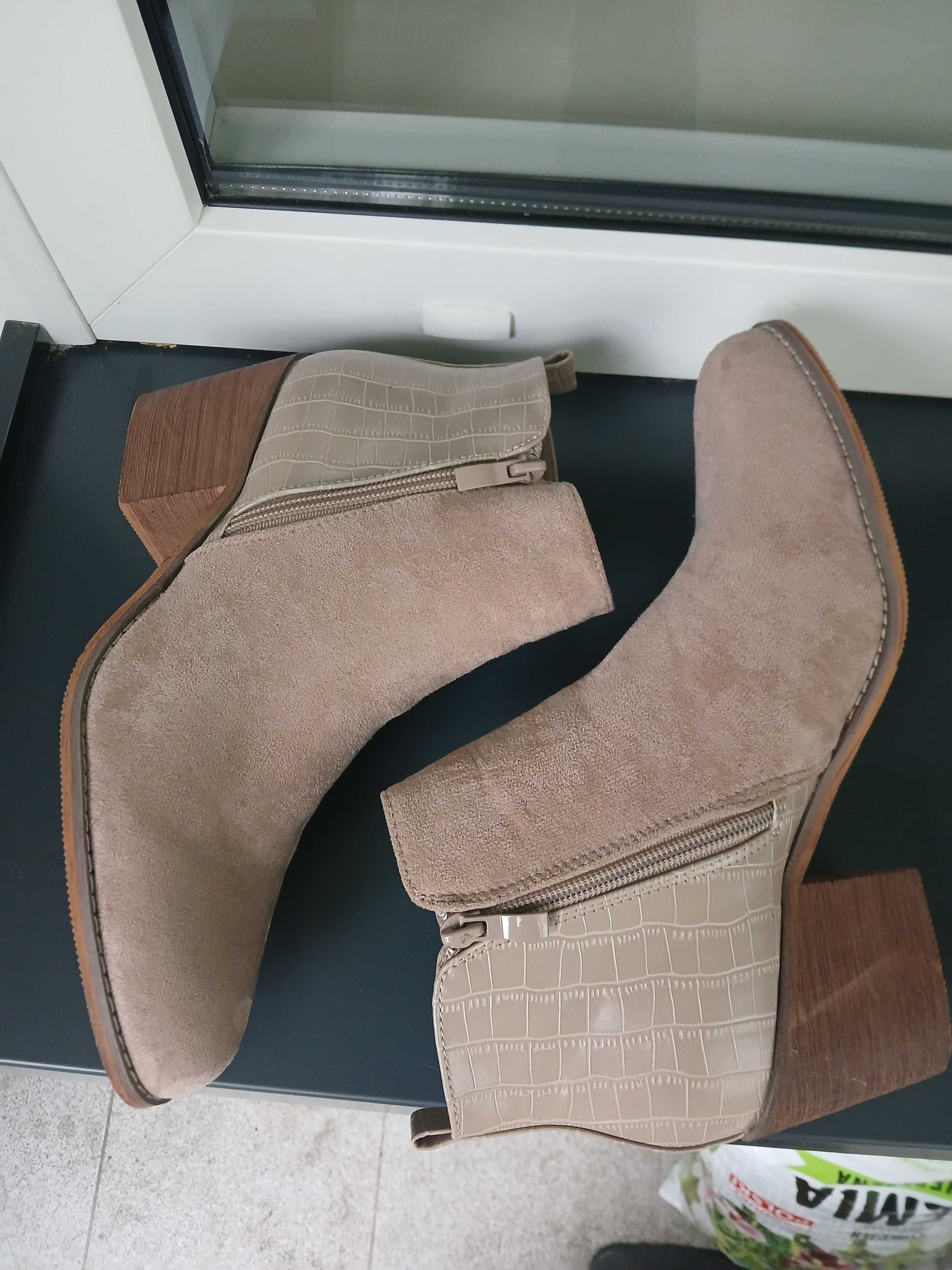 NOWE botki rozmiar 40