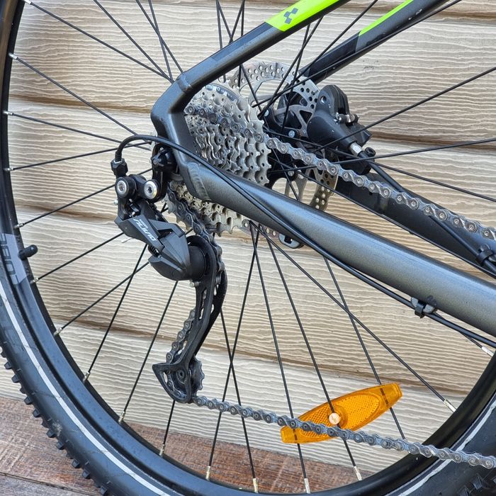 29 CUBE Aim SL Вилка 100mm Shimano Alivio 2x9 Disc Гідравлика LED свет