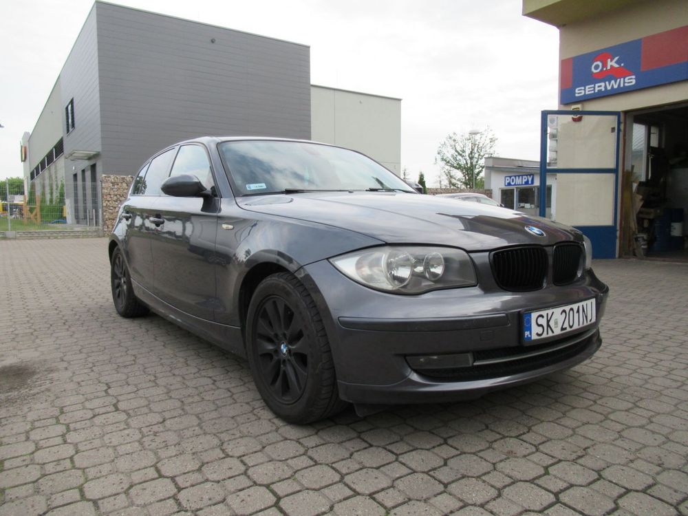 BMW 118D e87 seria 1 2007 2.0 diesel 143 KM uszkodzony