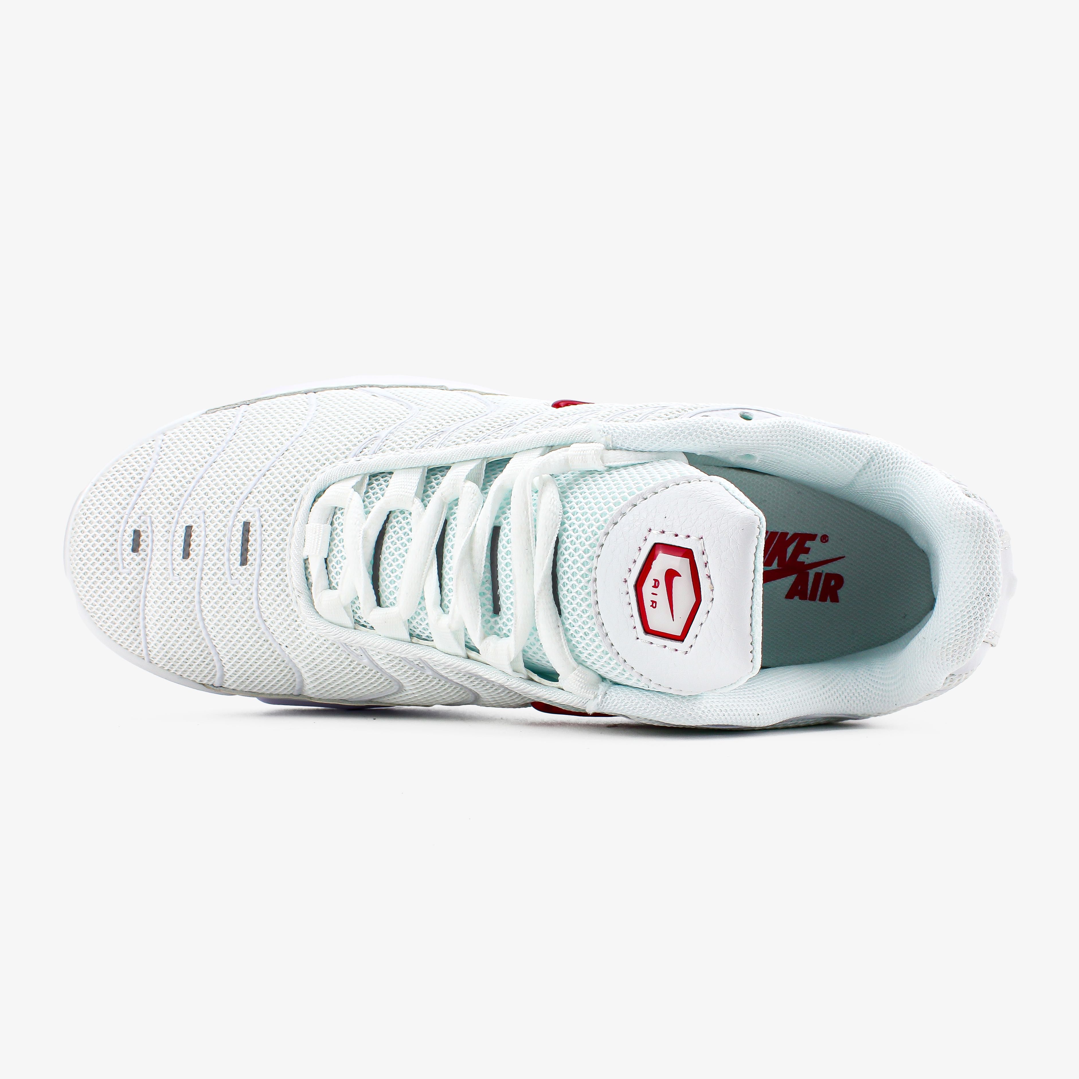 Мужские кроссовки Nike Air Max Tn "White/Red" Размеры 41-45