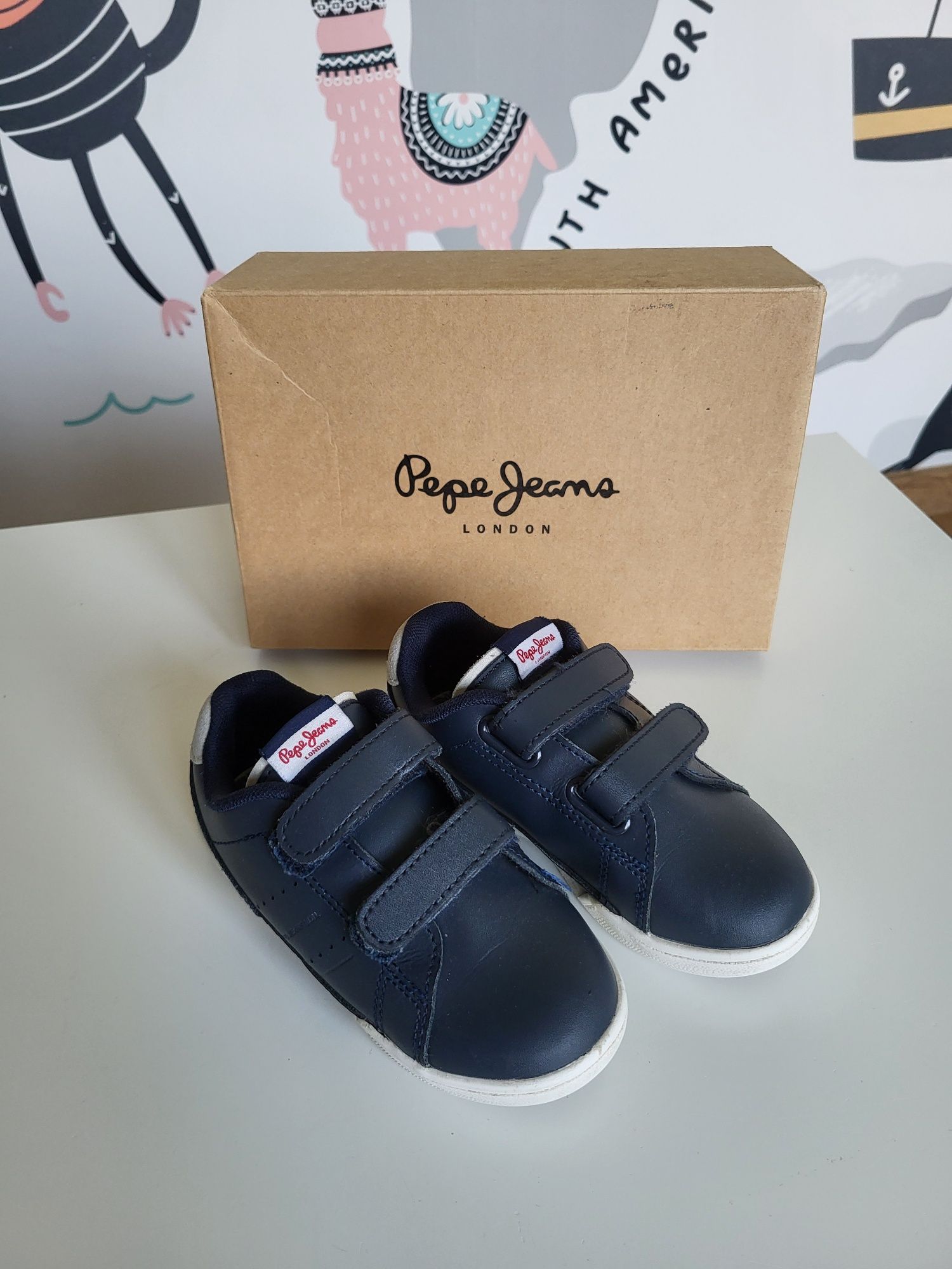 Pepe jeans adidasy na rzep 26