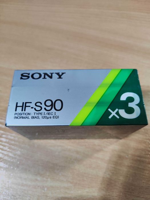 Kasety SONY HF-S90 NOWE 3 szt.