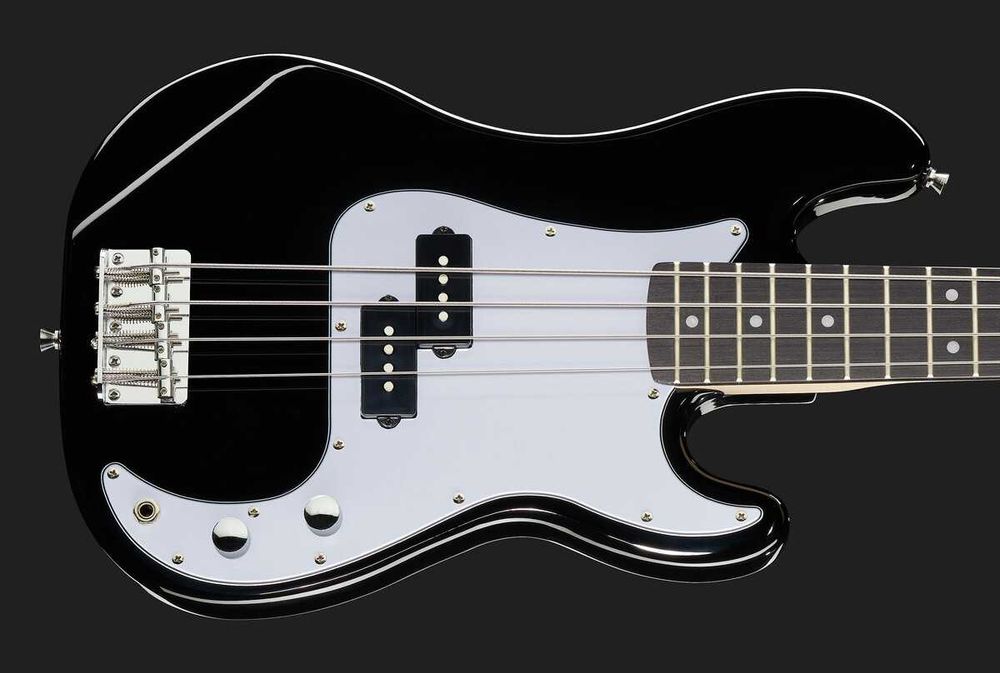 Нова бас гітара Harley Benton PB-Shorty BK Standard Series