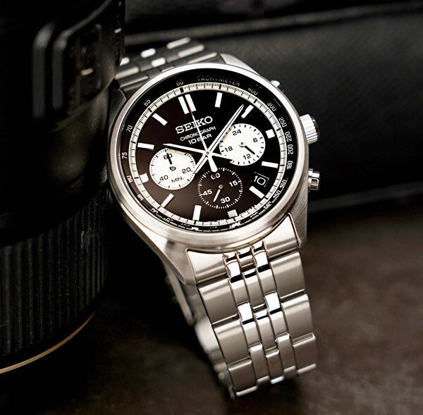 Seiko CS Sports Chronograph хронограф годинник/часы
