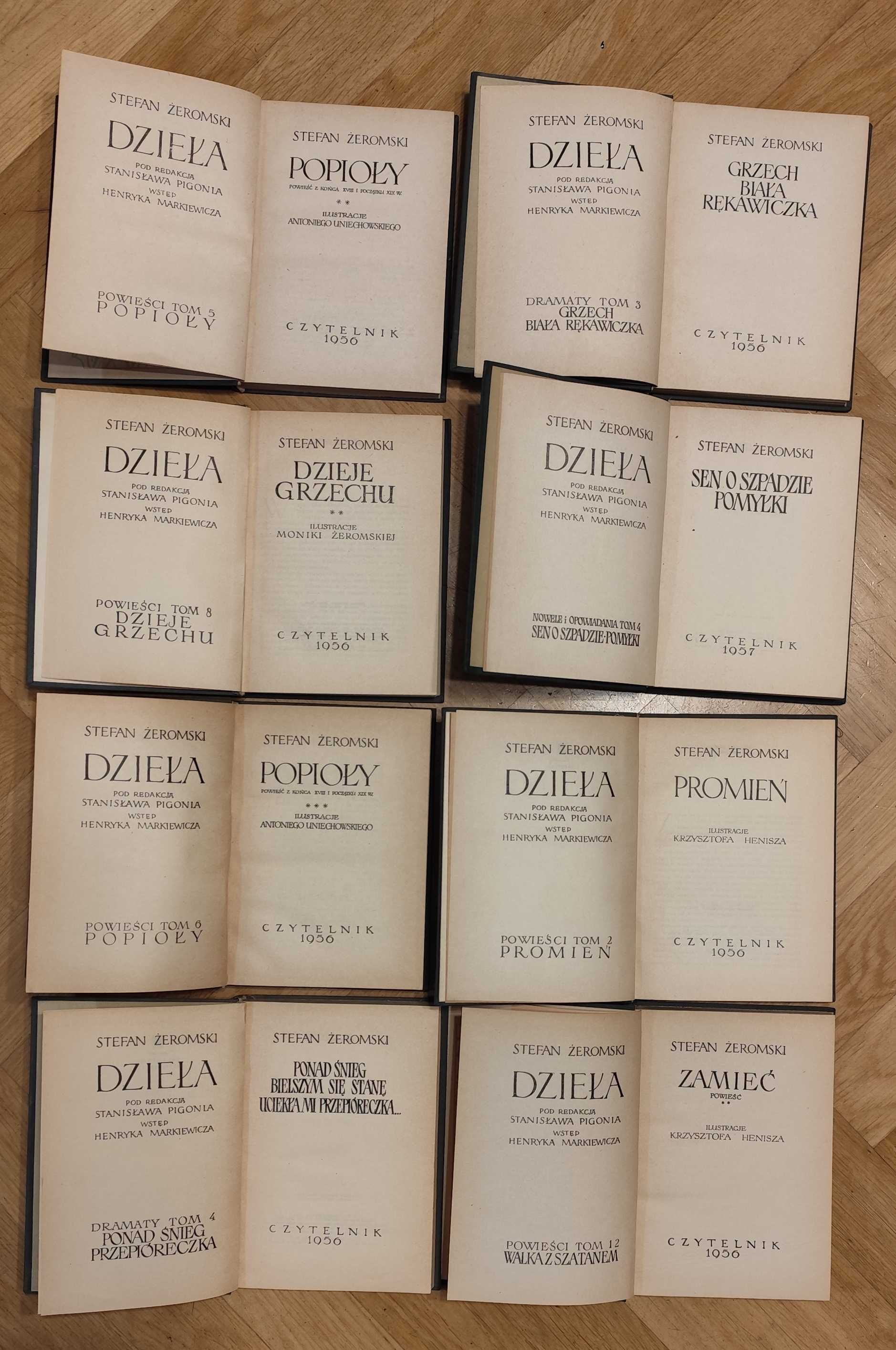Stefan Żeromski, Dzieła, 22 tomy