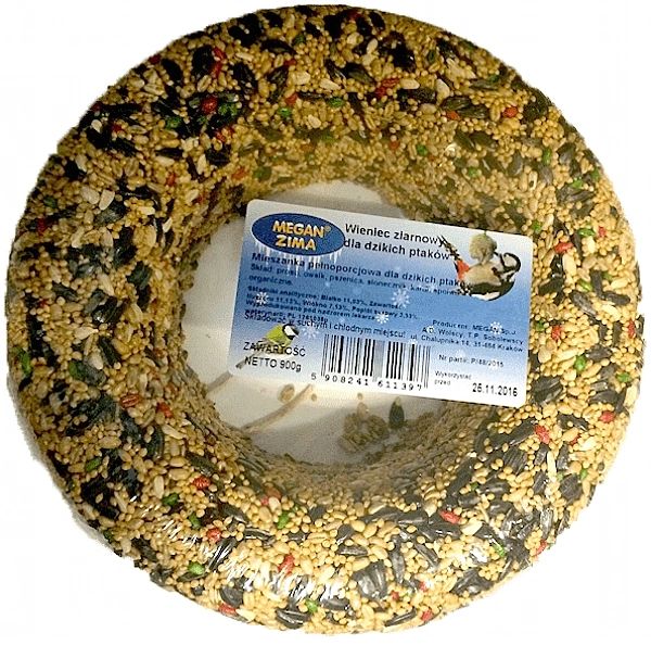 Karma zimowa wieniec ziarnowy 900g MEGAN ME107
