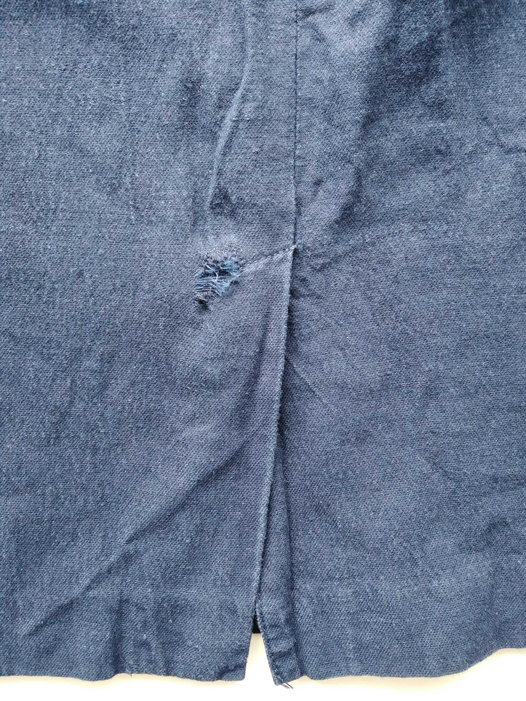 Granatowa spódnica ołówkowa z kieszeniami, Orsay, 36