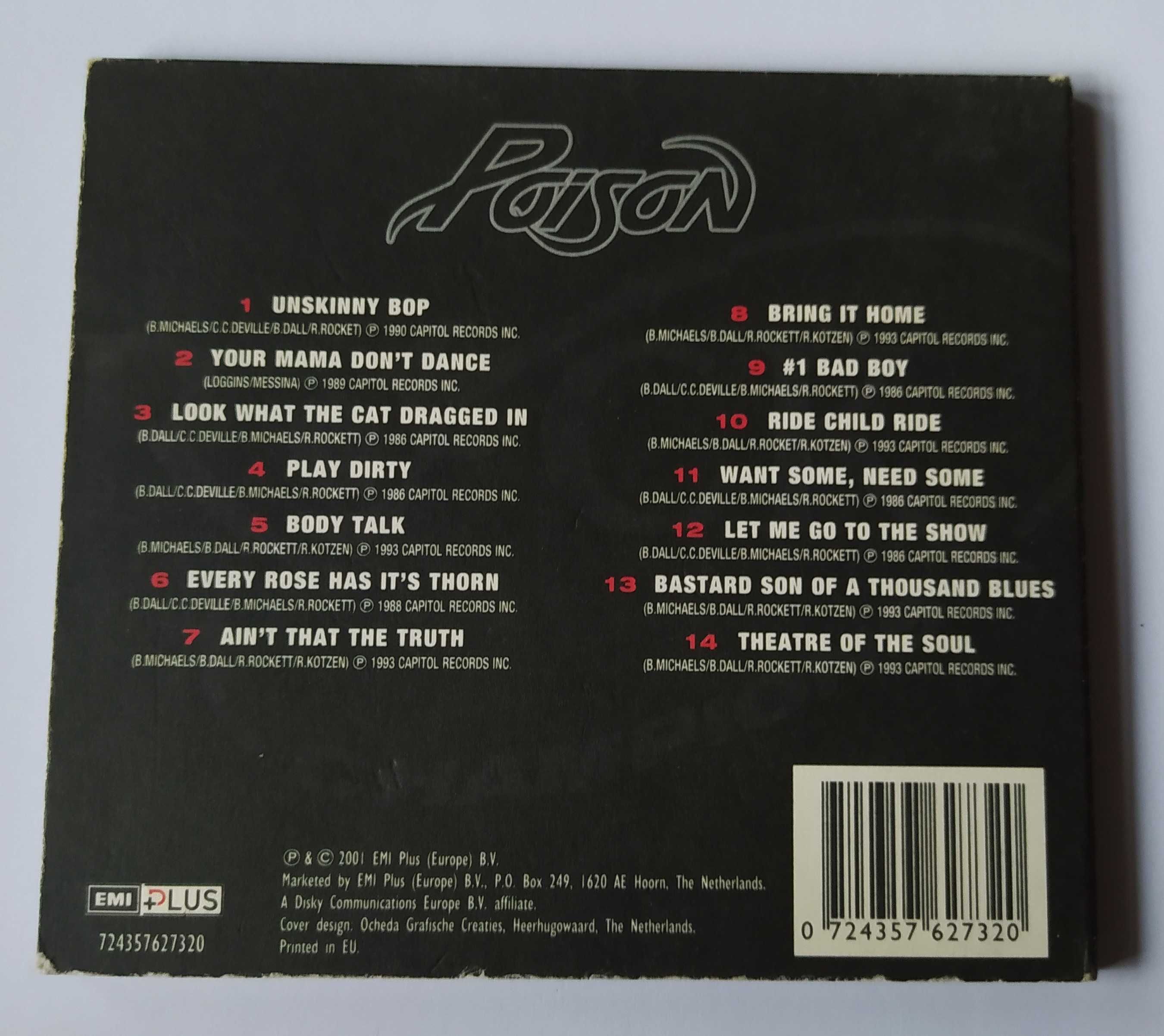 Rock Champions Poison CD