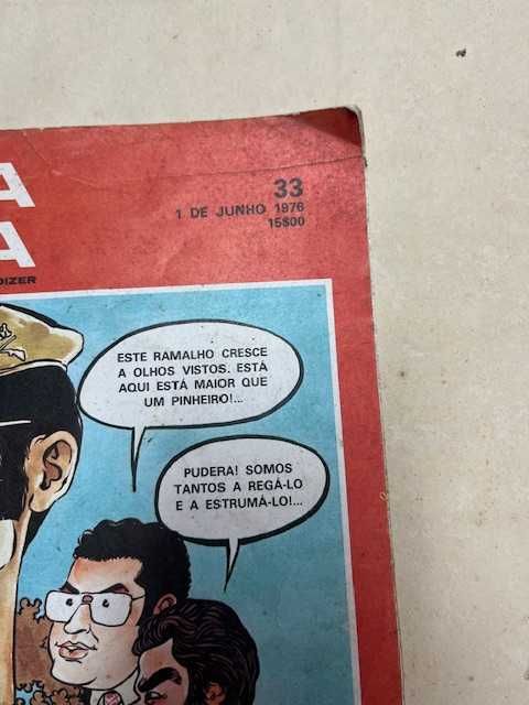 Revista Gaiola Aberta n.º 33 de 1976