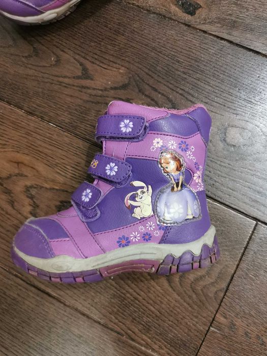 Buty zimowe dla dziewczynki 27
