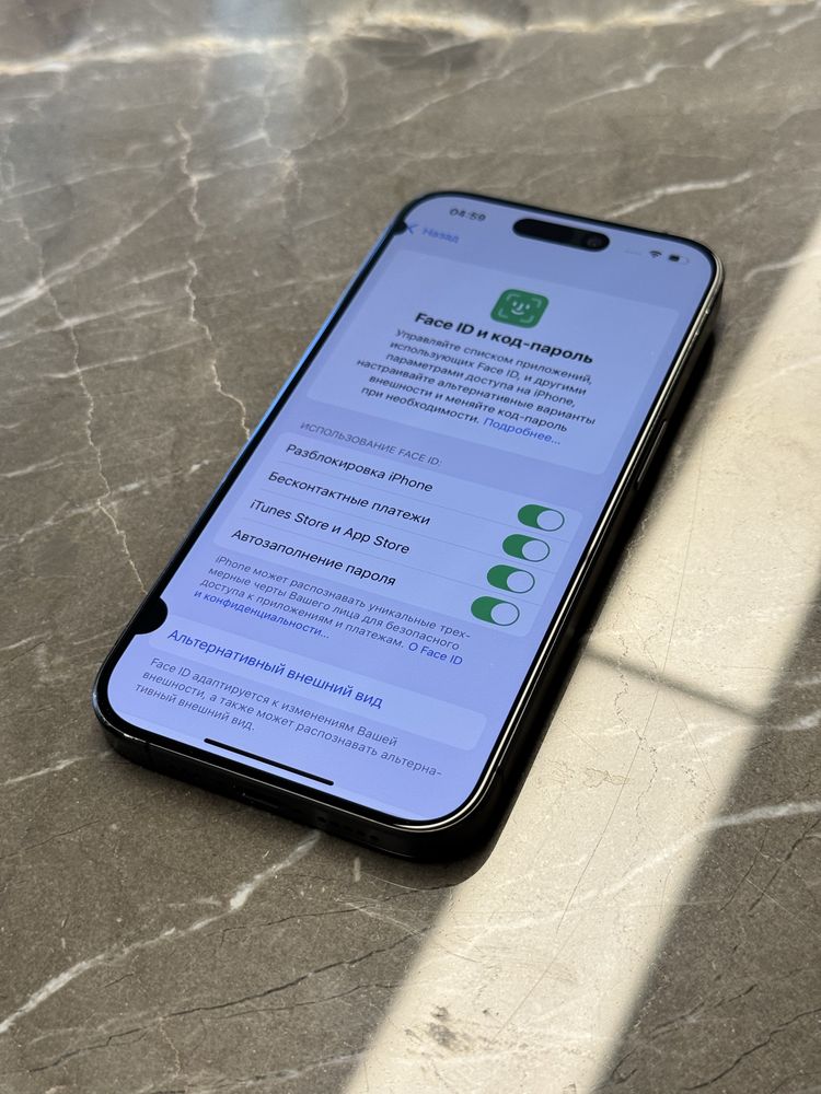 iPhone 15 Pro 128GB Black Titanium Neverlock