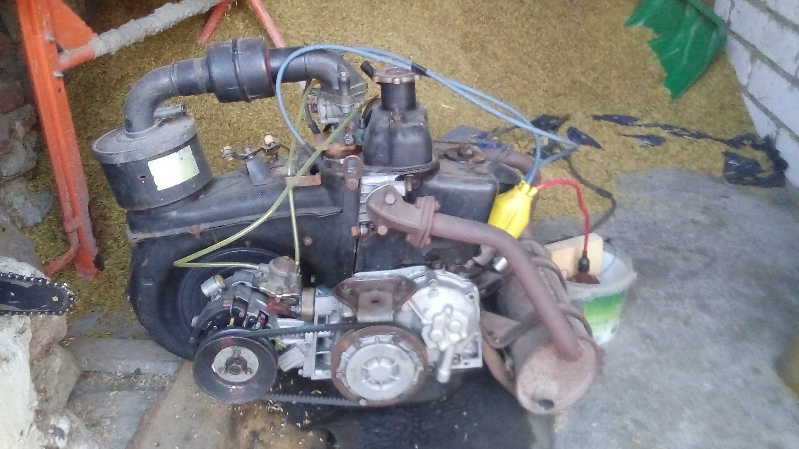 Silnik skrzynia fiat126p
