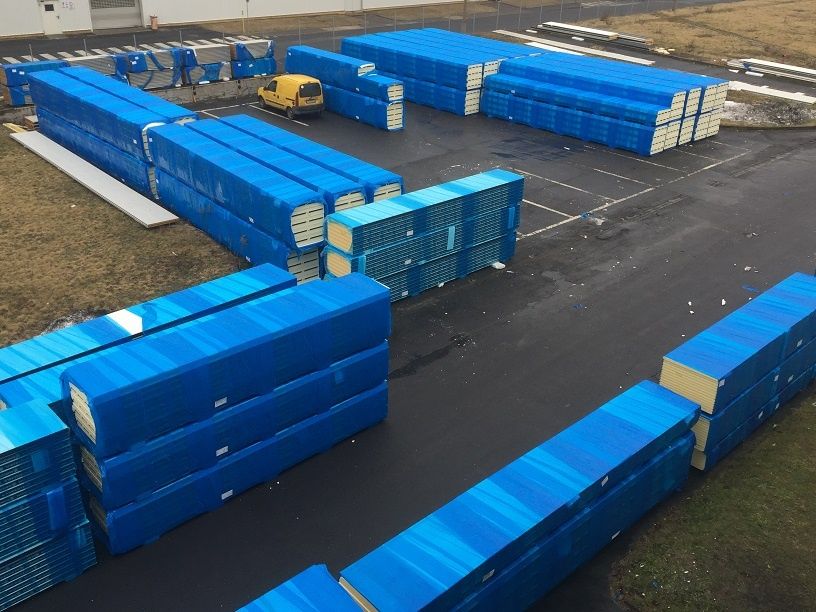 Płyta warstwowa blacha dachowa AGRO płyty warstwowa dachowe 40 mm