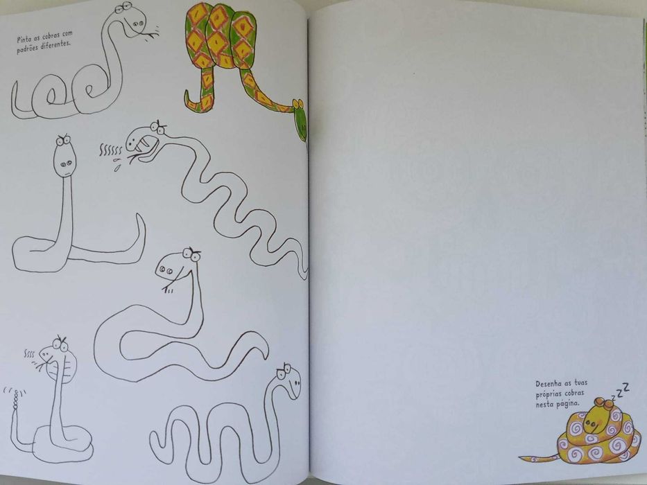 livro: "Desenhos, rabiscos e pinturas para rapazes", da Edicare