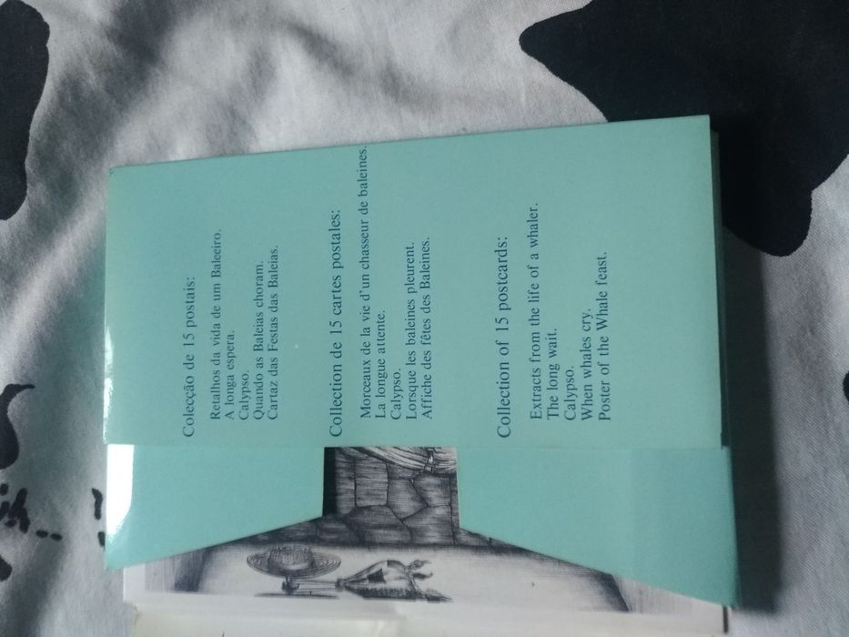 Coleçao Edarte 15 postais "Caça à Baleia" Açores