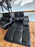 Sofá com chaise em Polipele