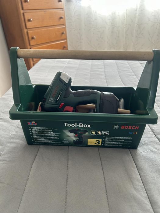 Caixa de ferramentas  de brincar