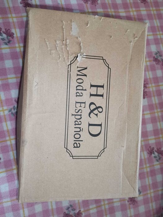 Sapato imitação renda