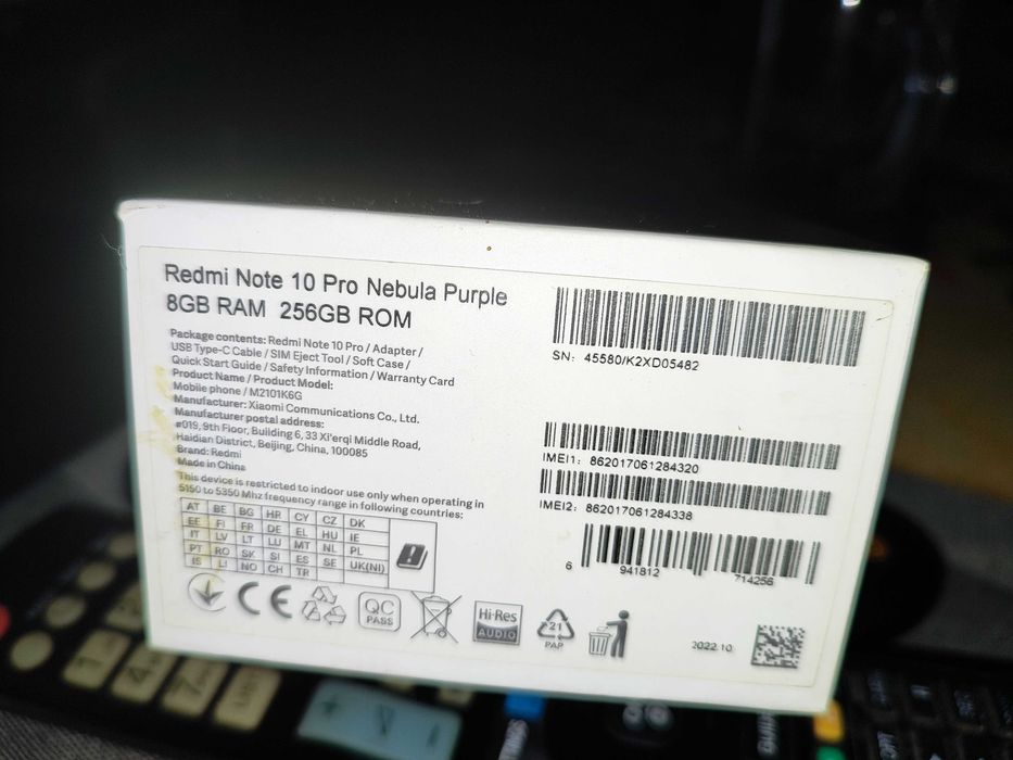 Redmi Not 10 Pro