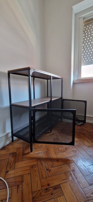 FJÄLLBO Estante preta