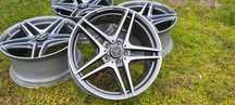 19" Mercedes AMG W205 C63 Oryginalne 9x19" 5x112 czujniki