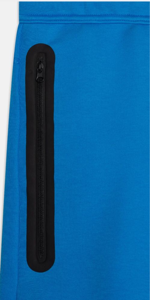 Новые шорты nike tech fleece shorts blue -ХХЛ