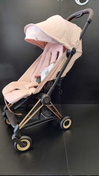 [OUTLET] Cybex Coya Wózek Spacerowy Rama Rosegold Peach Pink
