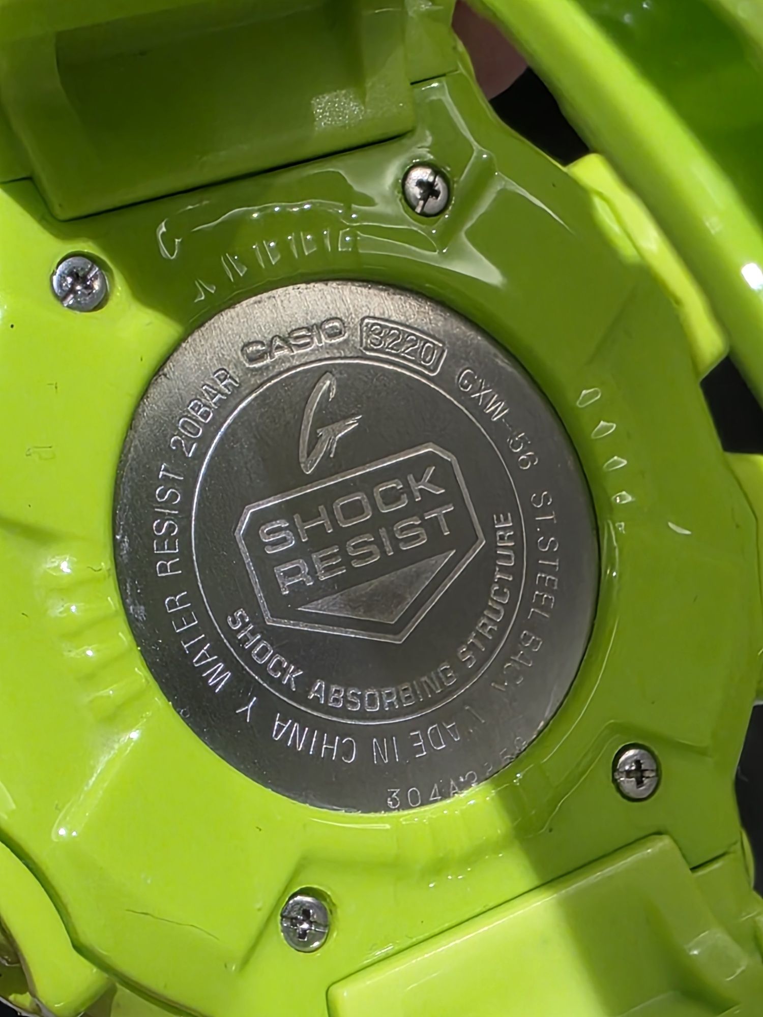 Casio G-shock King GXW-56 Kermit Mod