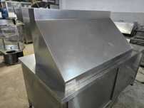 Hotte / exaustor totalmente em aço inox em excelente estado(sem motor)