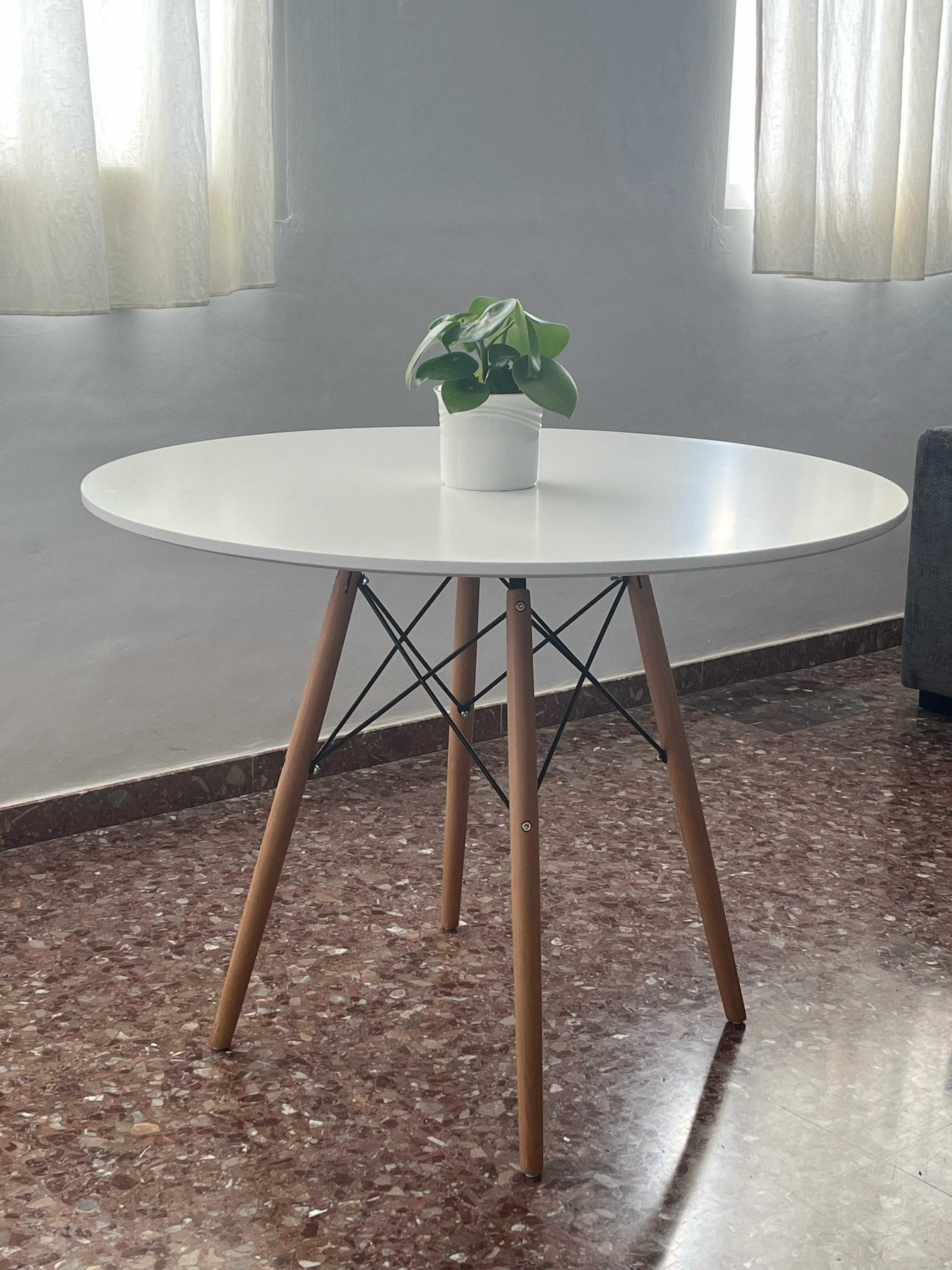 NOVA! Mesa de jantar redonda + entrega gratis