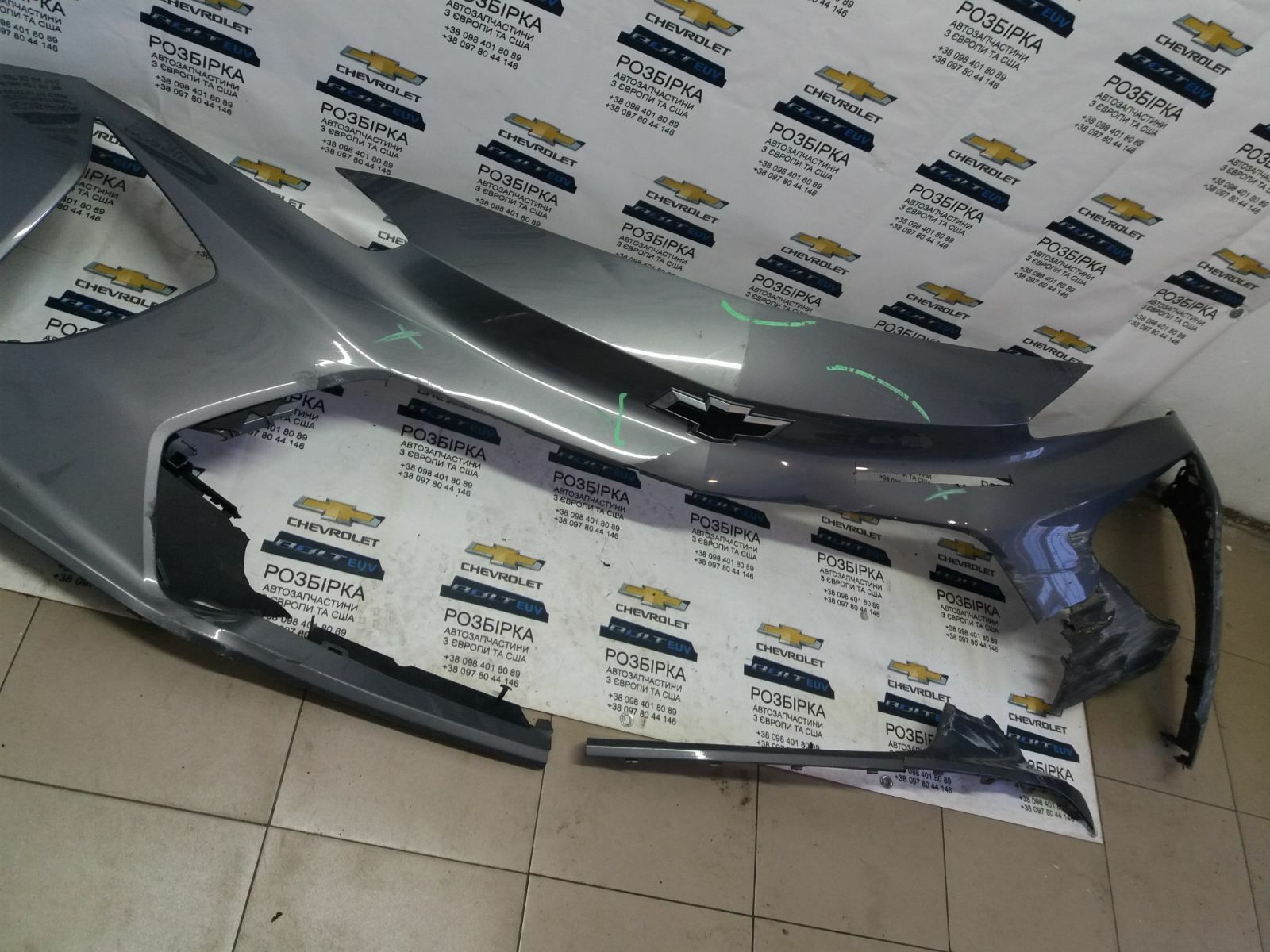 РОЗБІРКА ШРОТ разборка запчастини Chevrolet Bolt EUV бампер крило двер